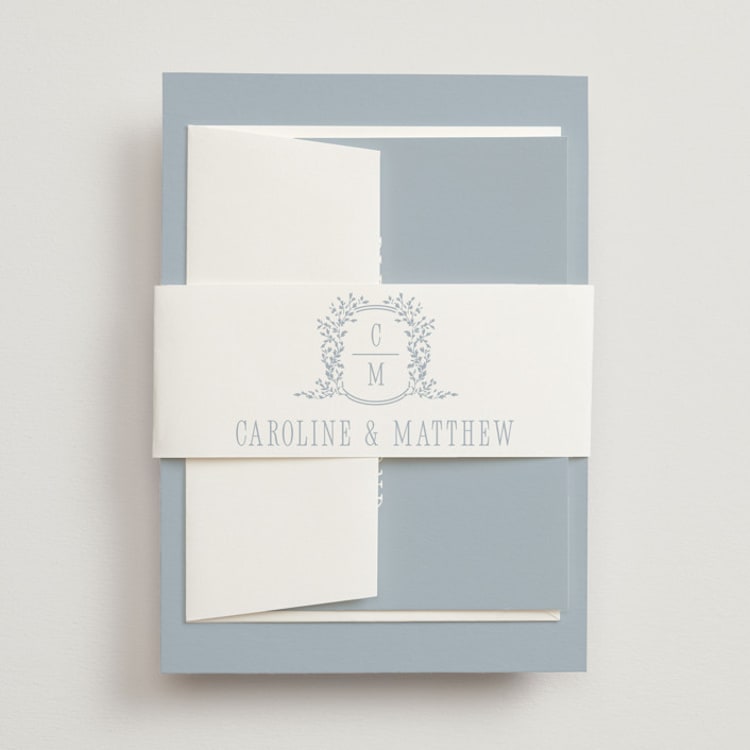 "Hartford" - Belly Bands in Powder by Erin L. Wilson - Front