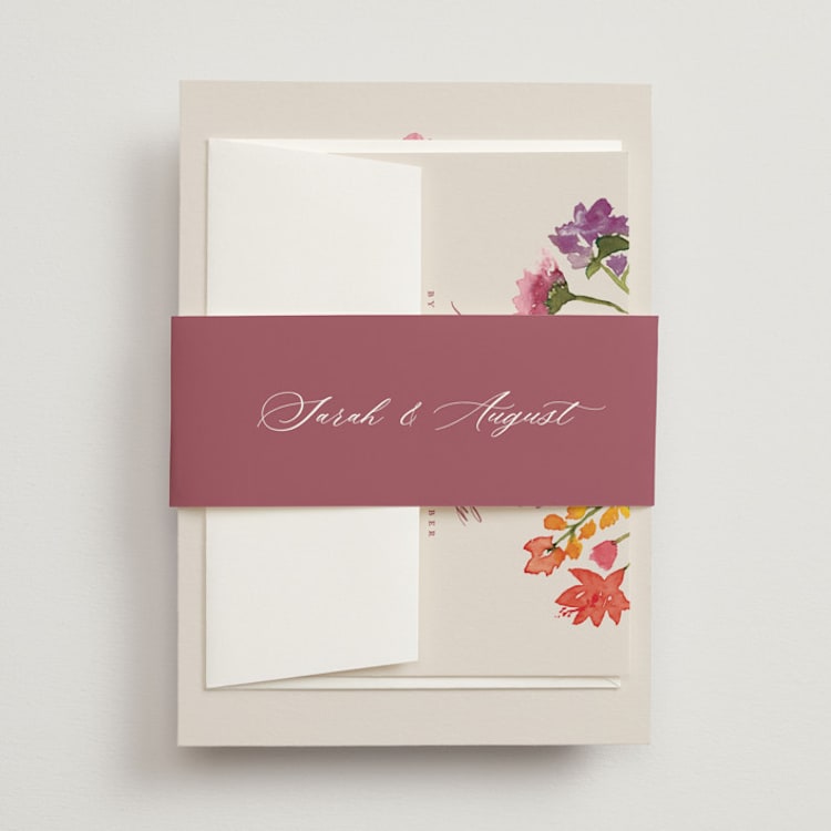 "Crest Fall" - Belly Bands in Autumn by Pink House Press - Front