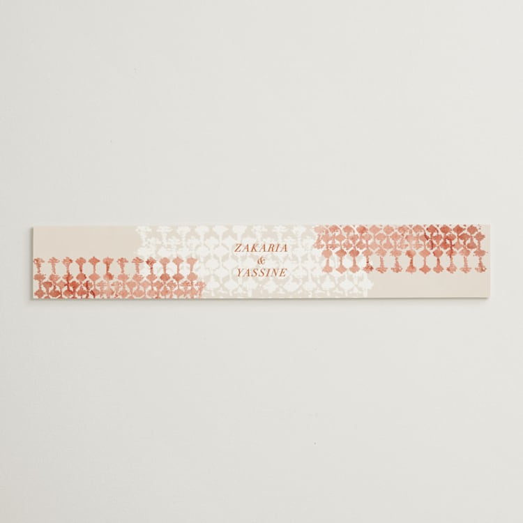 "Moroccan Jewel" - Belly Bands in Sepia Sunset by Zhay Smith - Front