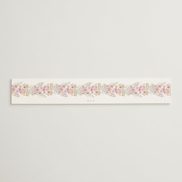 "Floral Arch" - Belly Bands in Spring by Phrosné Barwood - Front