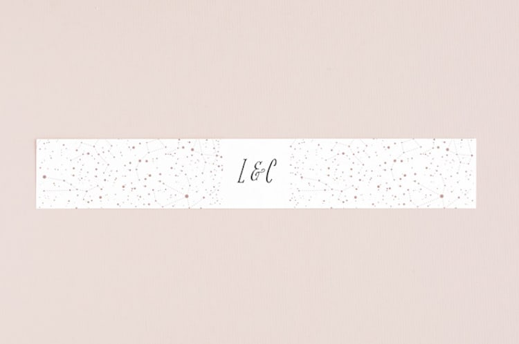 "Starlight" - Belly Bands in Blue Violet by Snow and Ivy - Front