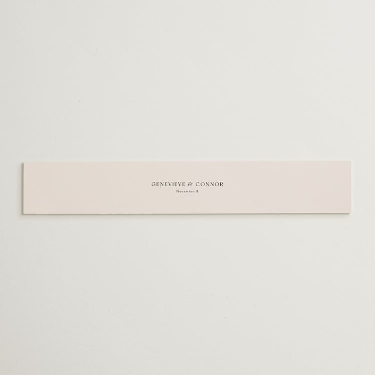 "Genevieve" - Belly Bands in Cream by Sandra Picco Design - Front