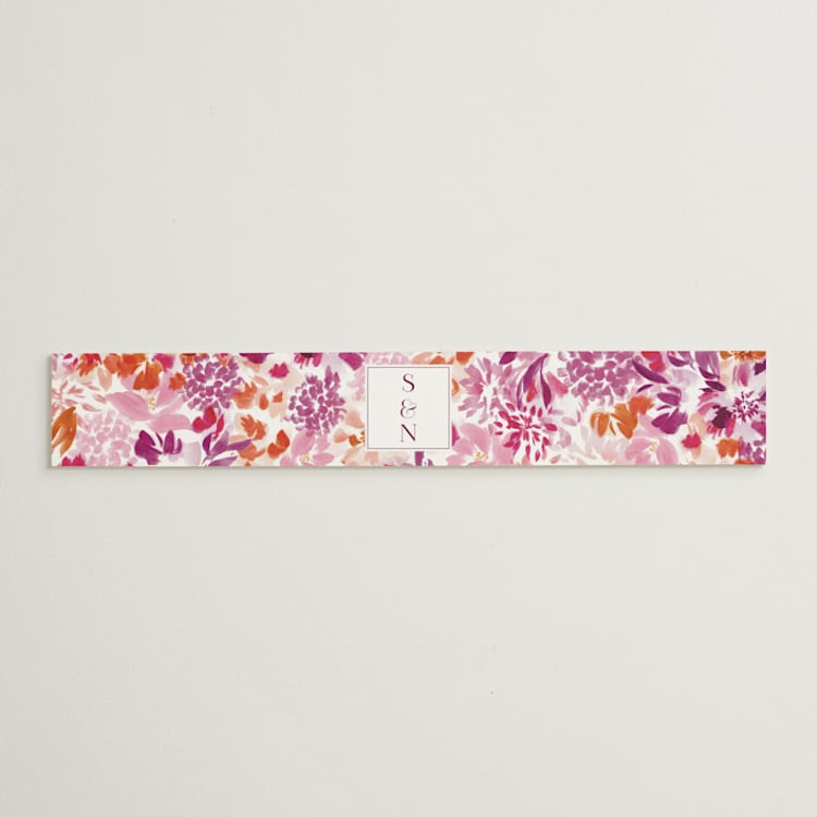 "veranda" - Belly Bands in Merlot by Angela Marzuki - Front