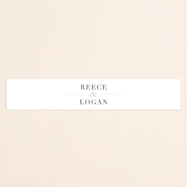 "Classical" - Belly Bands in Taupe by Jessica Williams - Front