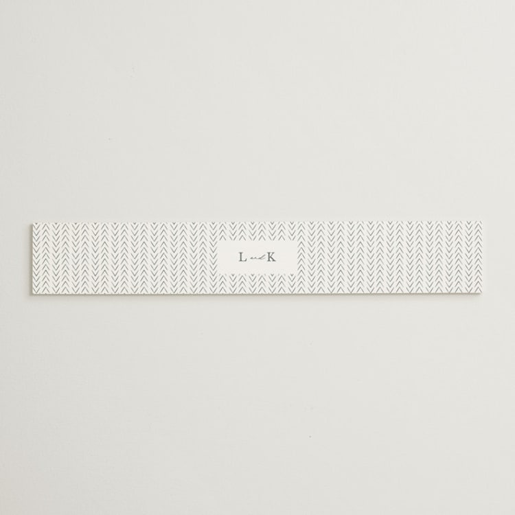 "Mountainview" - Belly Bands in Pewter by Sarah Brown - Front