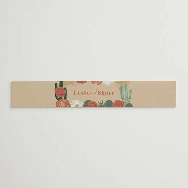 "boho desert" - Belly Bands in Sand by Cass Loh - Front