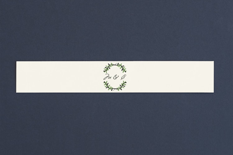 "Italiano" - Belly Bands in Olive by Yolanda Mariak Chendak - Front