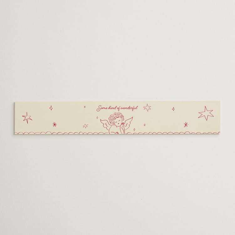 "Crazy Little Thing Called Love" - Belly Bands in Strawberry by Helena Vitto - Front