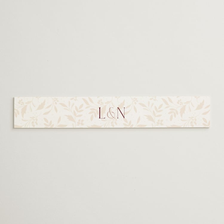 "Moment" - Belly Bands in Rose by Erin German - Front
