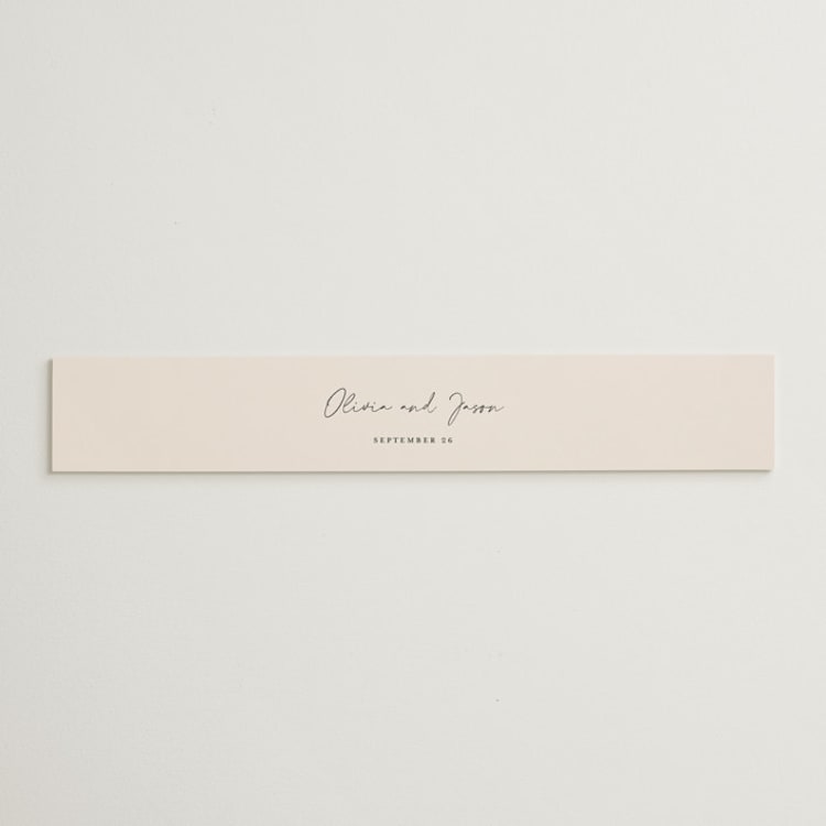 "Splendid" - Belly Bands in Ecru by Sandra Picco Design - Front