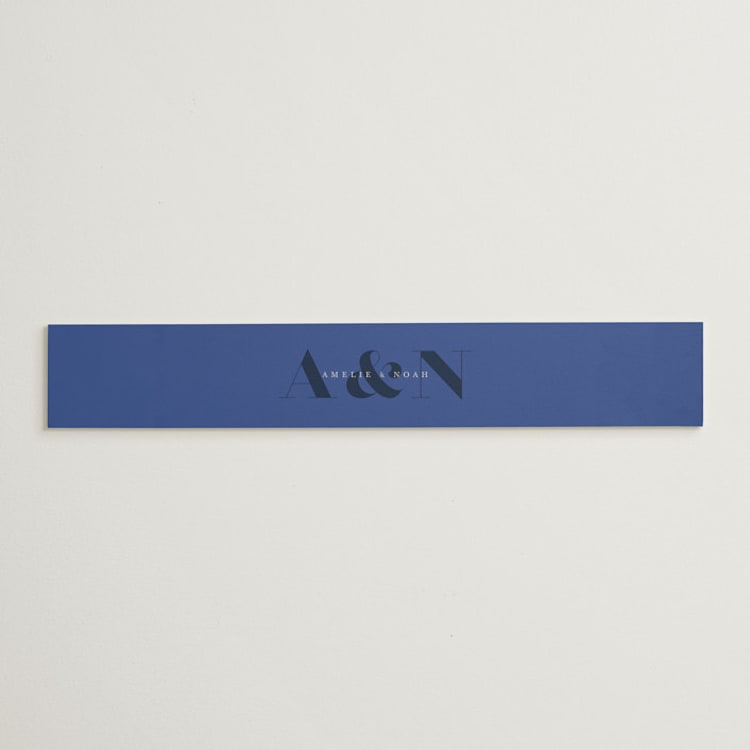 "Centro" - Belly Bands in Marseille Bleu by Up Up Creative - Front