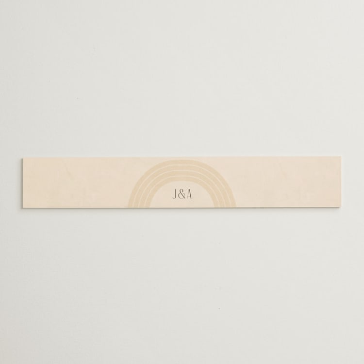 "Chuppah Arch" - Belly Bands in Desert Sun by Laura Bolter - Front