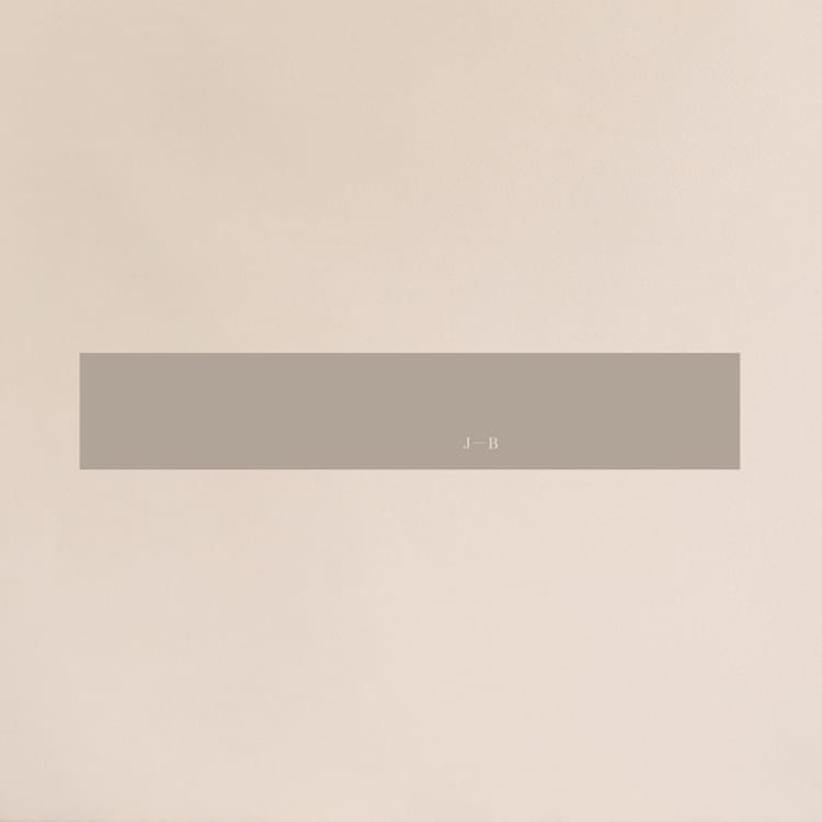 "Juniper" - Belly Bands in Blush by Mere Paper - Front