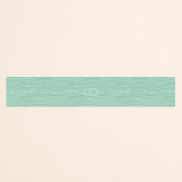 "Mountain View" - Belly Bands in Pine Green by Ariel Rutland - Front
