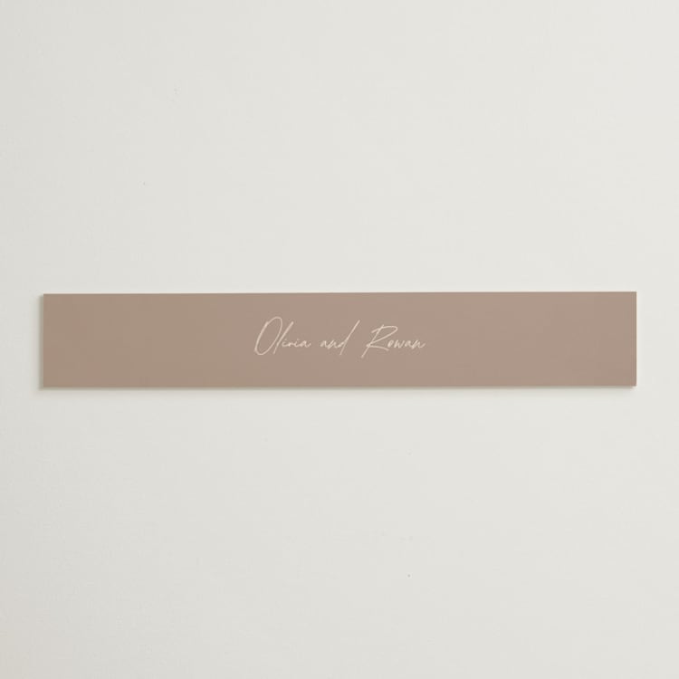 "Sunset Beach" - Belly Bands in Sand by Owl and Toad - Front