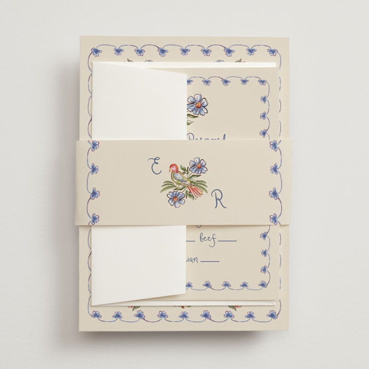 "Artisan Wedding" - Belly Bands in Sea by Chris Griffith - Front