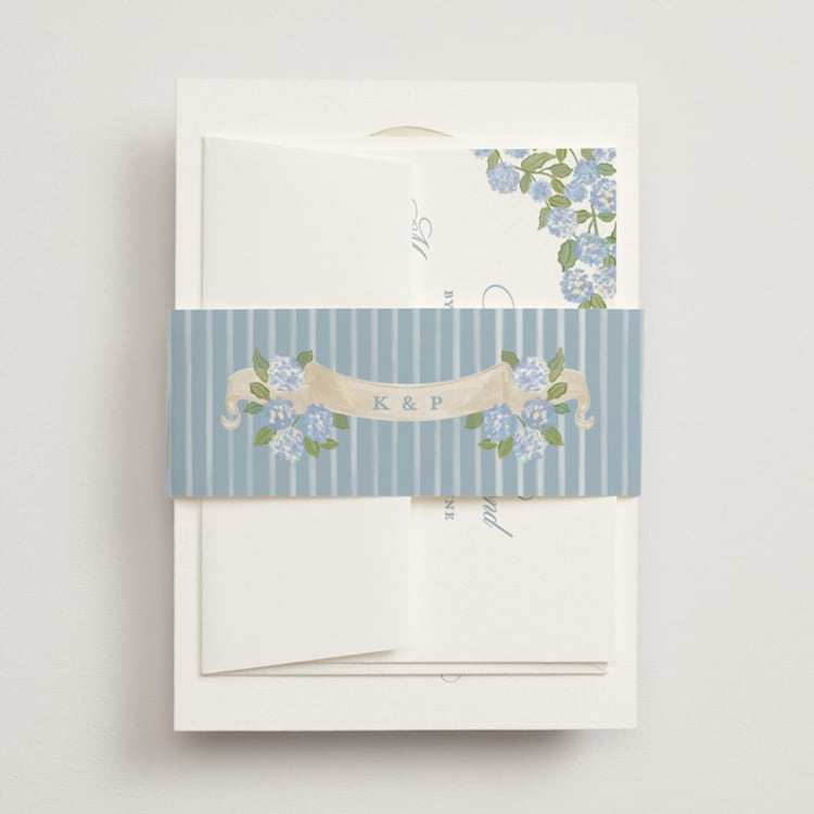 "Coastal crest" - Belly Bands in Ocean by Creo Study - Front