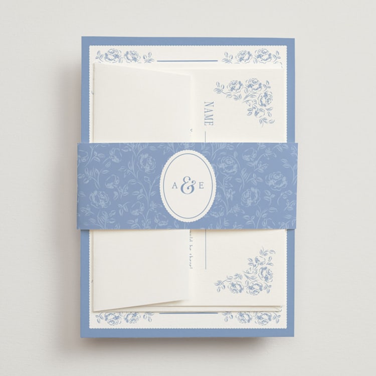 "Constance" - Belly Bands in Sky by Robert and Stella - Front