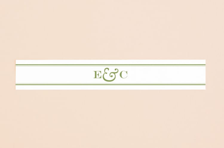 "Country Club" - Belly Bands in Spring Green by Annie Clark - Front