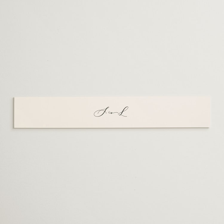 "Eternal" - Belly Bands in Ecru by Carly Reed Walker - Front
