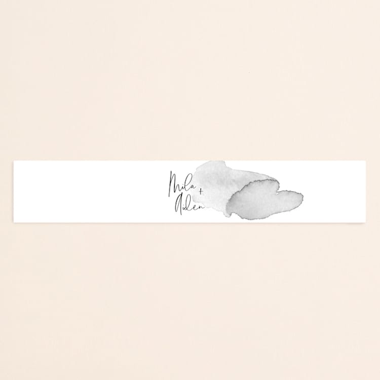 "Moxie" - Belly Bands in Ink by Design Lotus - Front