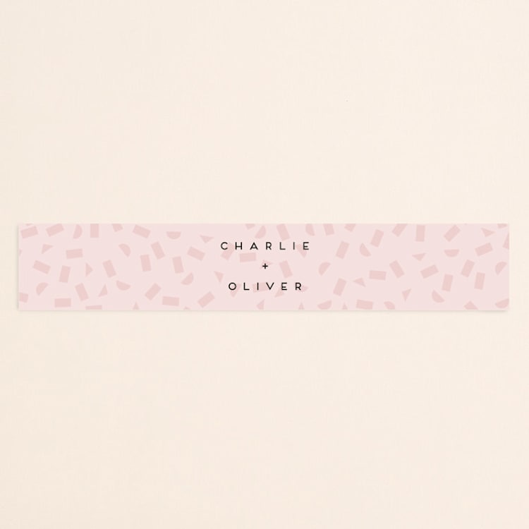 "Elementary" - Belly Bands in Dusty Rose by Katy Shen - Front