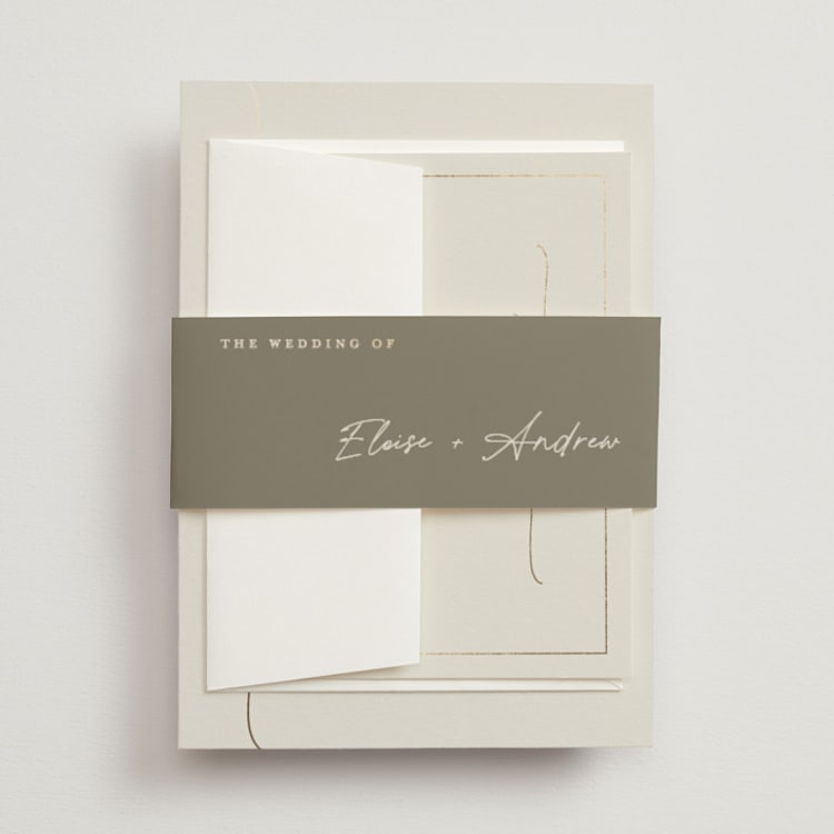 "silk" - Belly Bands in Linen by Pippa Shaw - Front