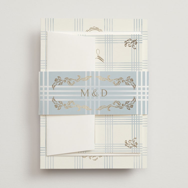 "salt and ivory" - Belly Bands in Belair by Grae - Front