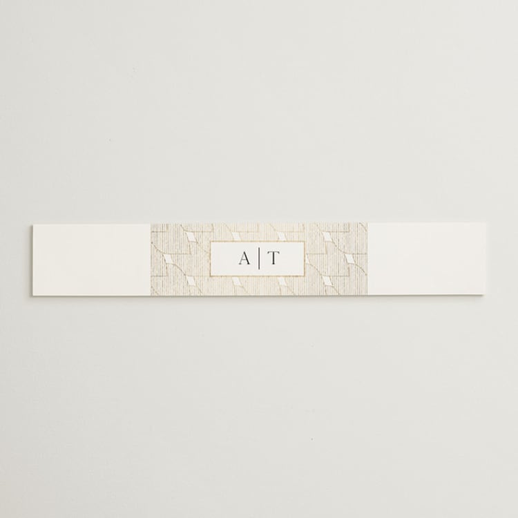 "The Wedding" - Belly Bands in Marshmallow by Kaydi Bishop - Front