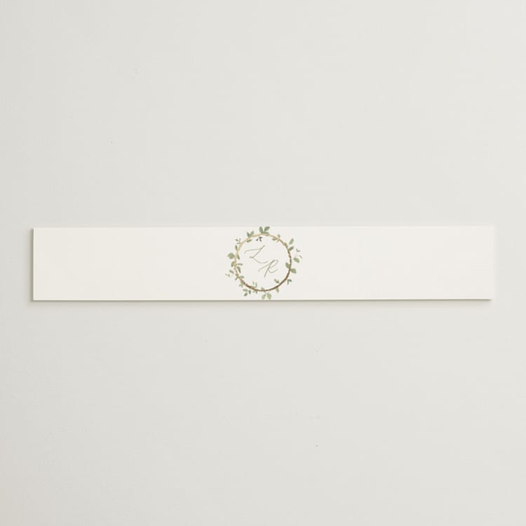 "Canopy" - Belly Bands in Ivy by Everett Paper Goods - Front