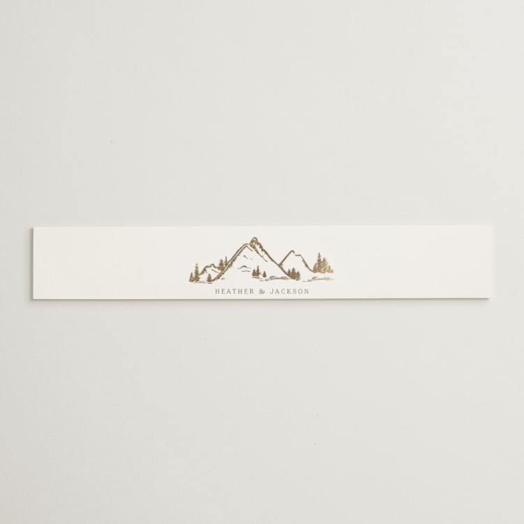 "Colorado" - Belly Bands in Earth by Mansi Verma - Front