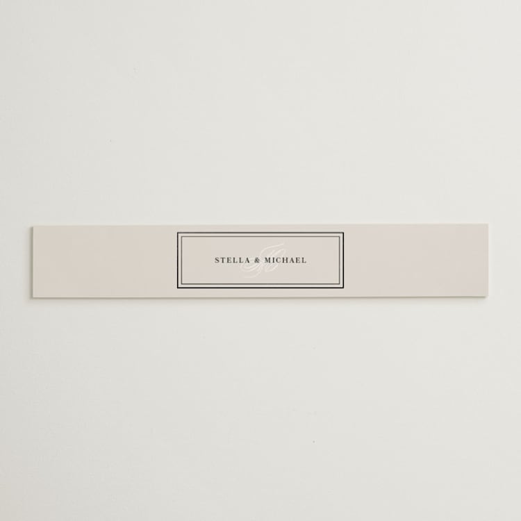 "Polished" - Belly Bands in Cotton by Jennifer Postorino - Front