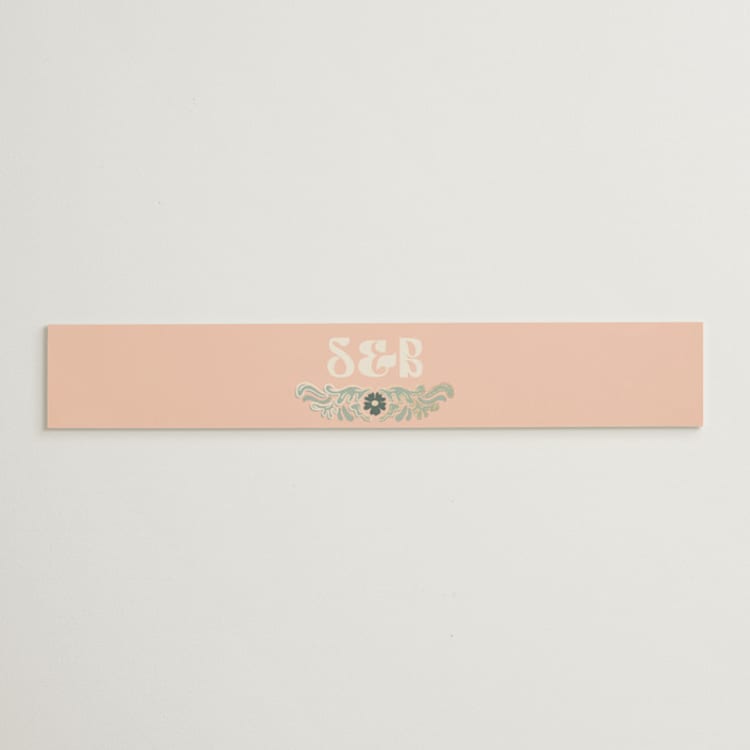 "Nouveau Frame" - Belly Bands in Sage by GeekInk Design - Front