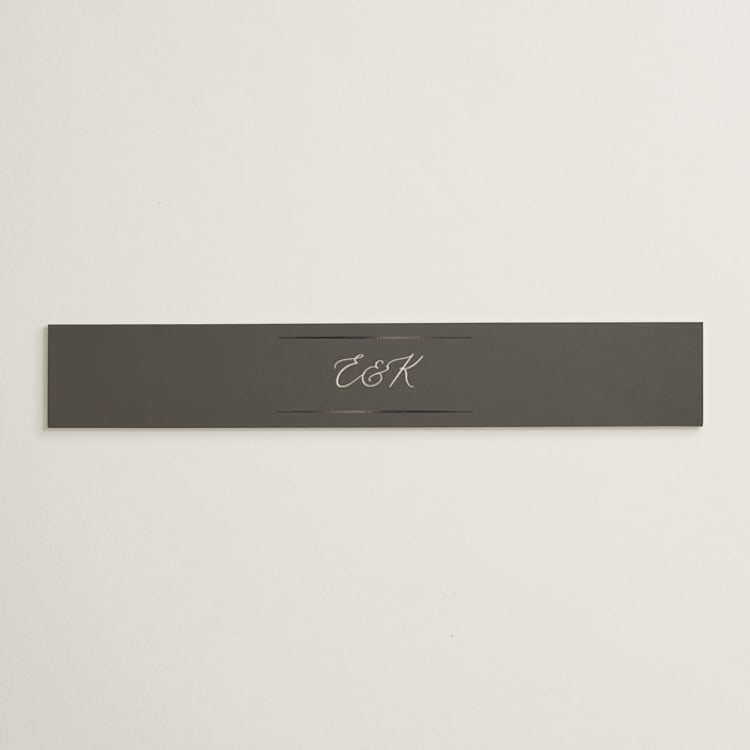 "Bow" - Belly Bands in Tuxedo by Corinne Malesic - Front