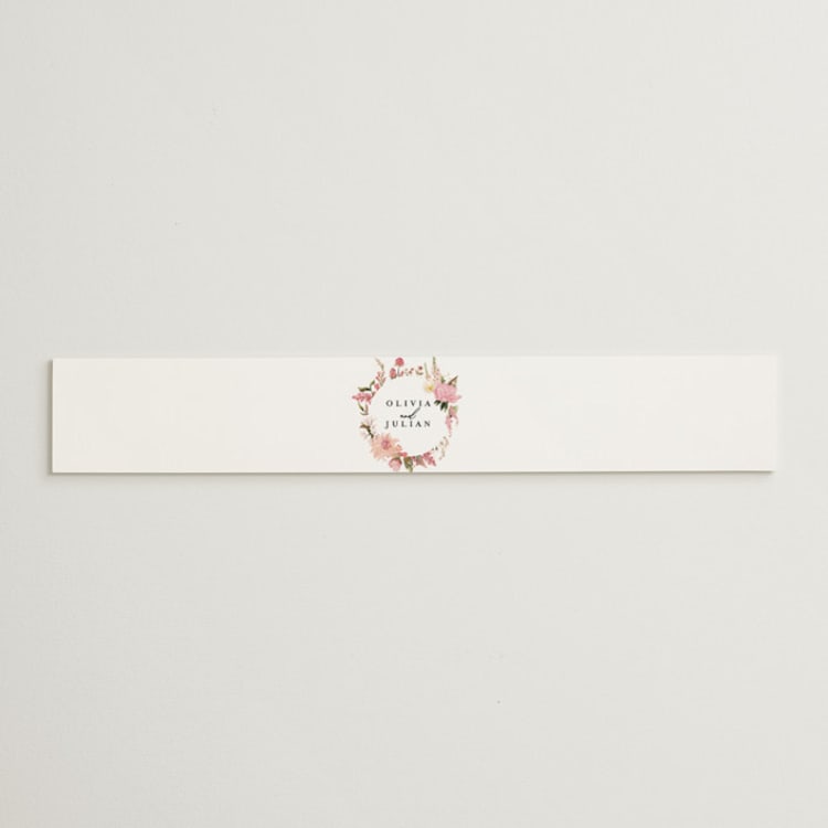 "Lush" - Belly Bands in Blush by Susan Moyal - Front