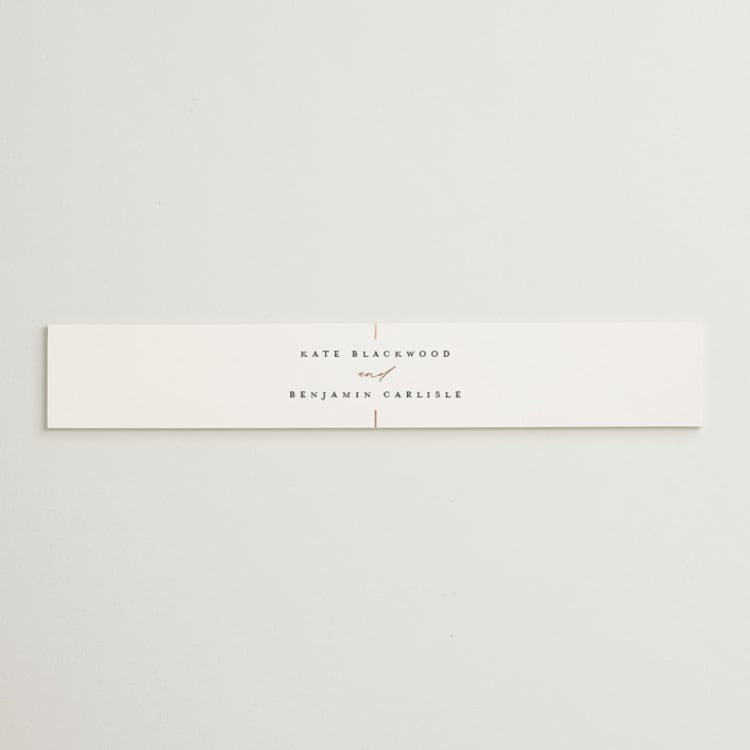 "Formal lines" - Belly Bands in Midnight by Erica Krystek - Front