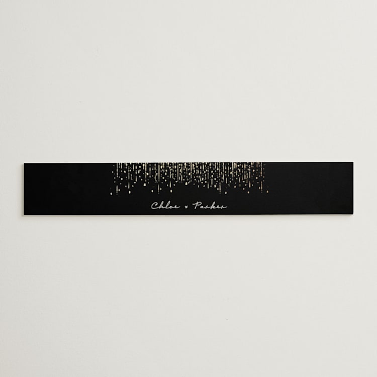 "Hand Illustrated Whimsical Chandelier" - Belly Bands in Noir by Jackie Crawford - Front