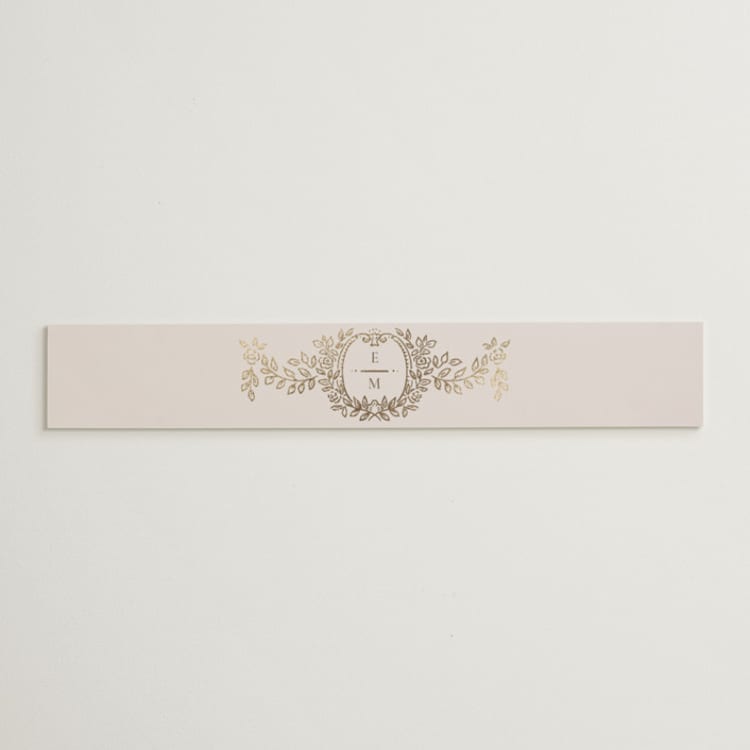 "Manuet" - Belly Bands in Vanilla by Petra Kern - Front