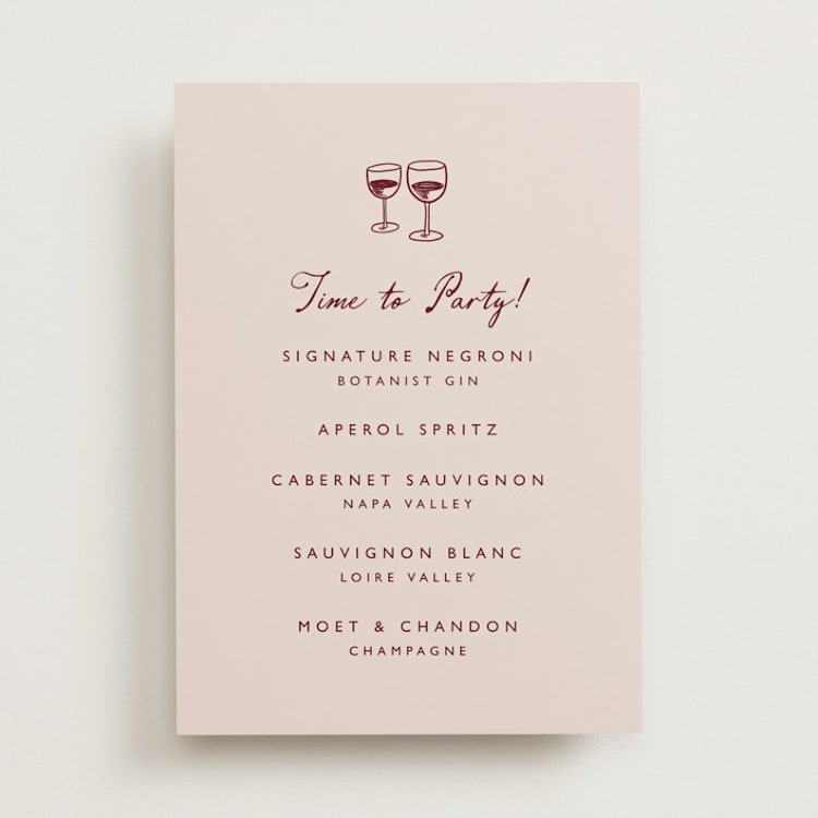 "Winery" - Bar Signs in Wine by Katharine Watson - Front