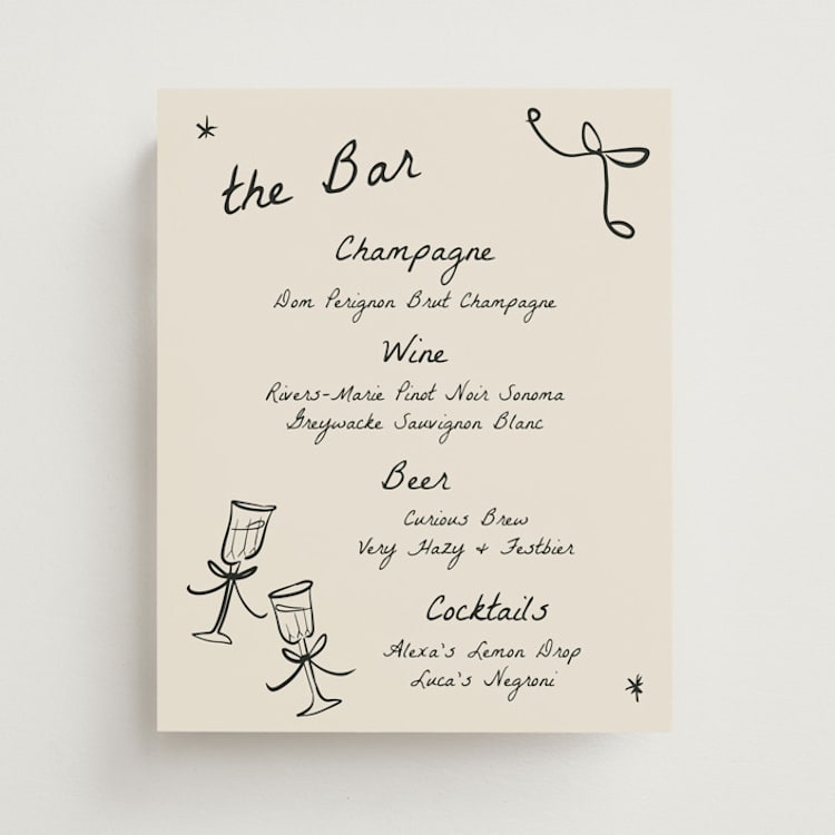 "Roses" - Bar Signs in Vanilla by Ani Somi - Front