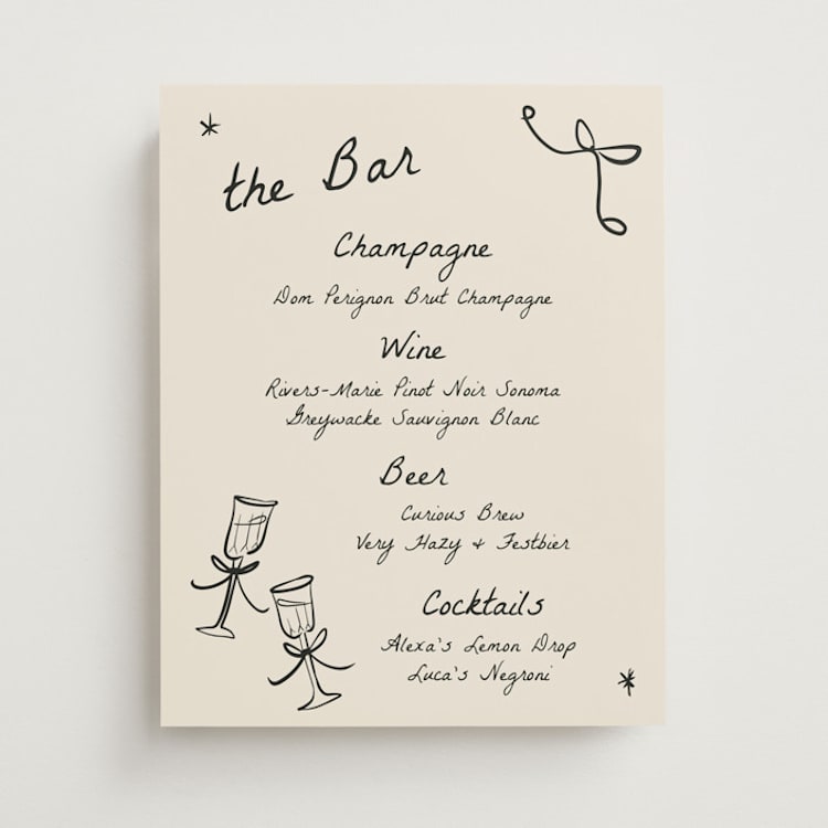 "Roses" - Bar Signs in Vanilla by Ani Somi - Front