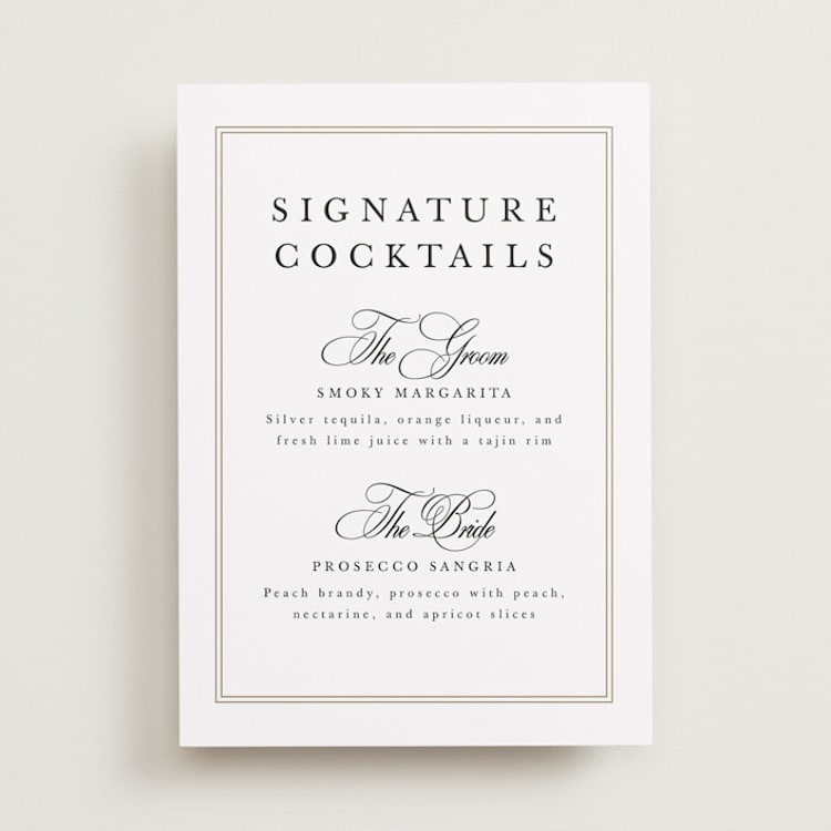 "Traditionalist" - Bar Signs in Snow by Sarah Brown - Front