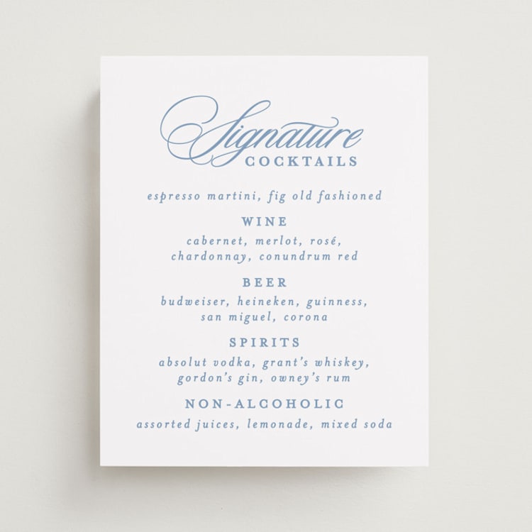 "Aristocratic" - Bar Signs in Sky by Creo Study - Front