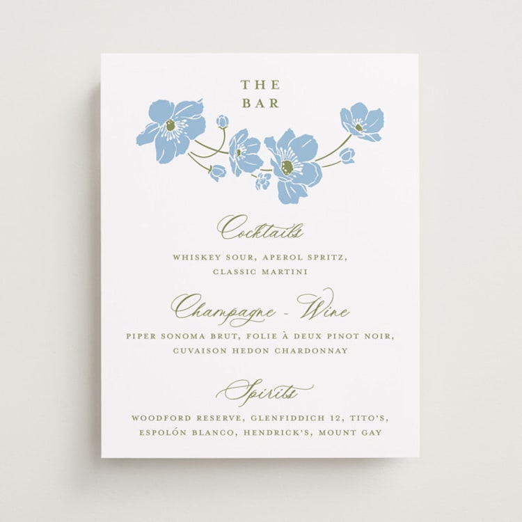 "Anemones" - Bar Signs in Azure by letterfix - Front