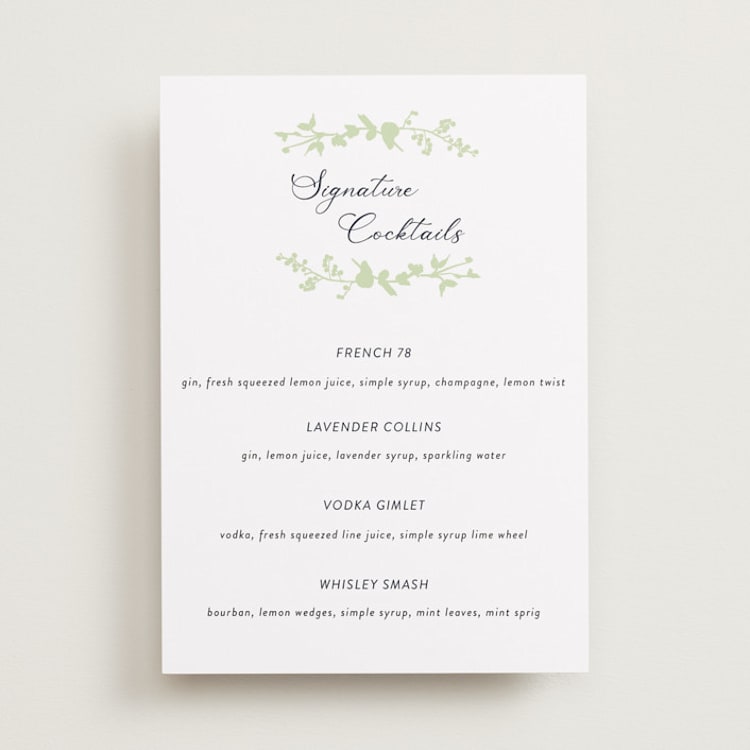 "flower garden" - Bar Signs in Spring by Susan Moyal - Front