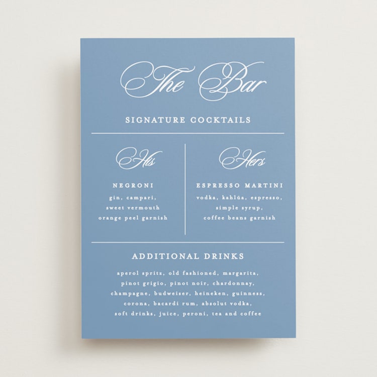 "POSH" - Bar Signs in Ocean by Creo Study - Front
