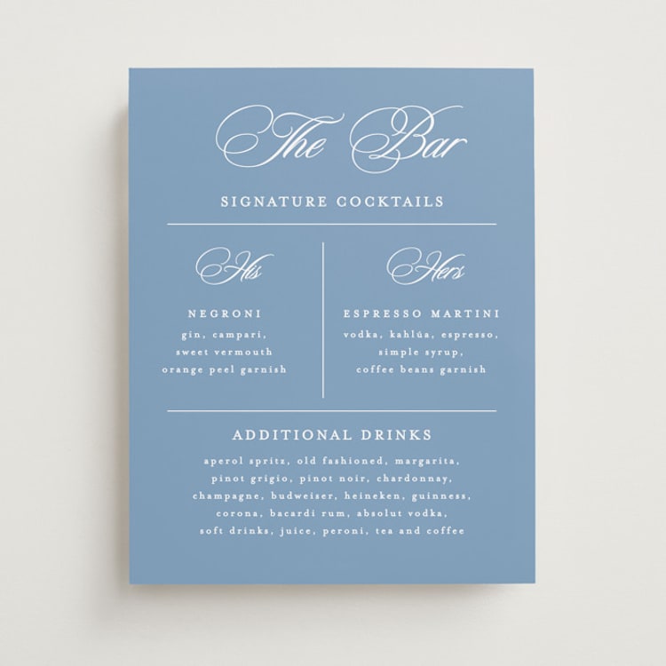 "POSH" - Bar Signs in Ocean by Creo Study - Front