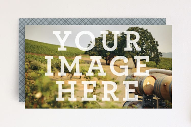 "The Big Picture" - Business Cards in White by Minted - Front