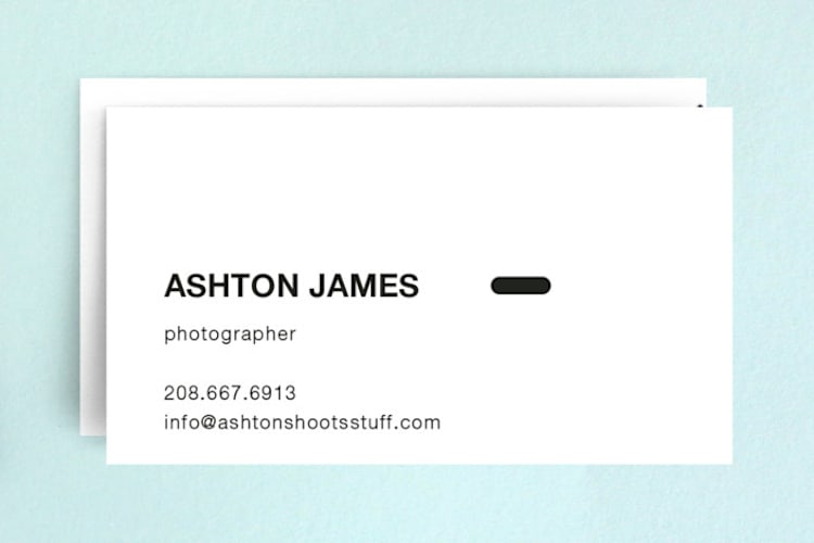 "Manual" - Business Cards in Eclipse by Jack Knoebber - Front