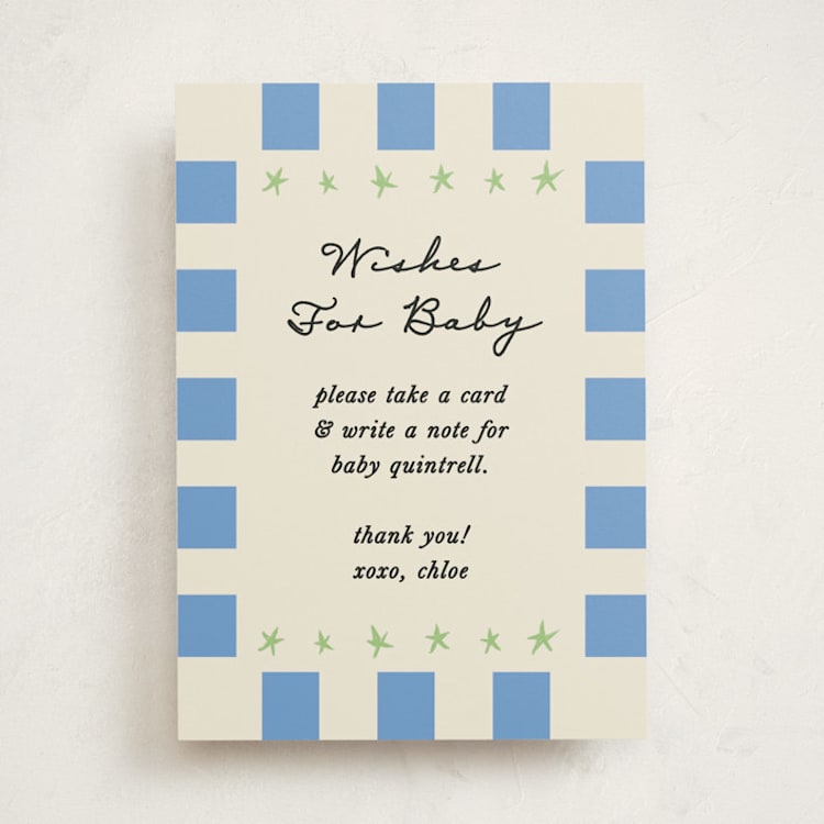 "Petit Pomodoro" - Baby Shower Party Signs in Lime by Jackie Crawford - Front